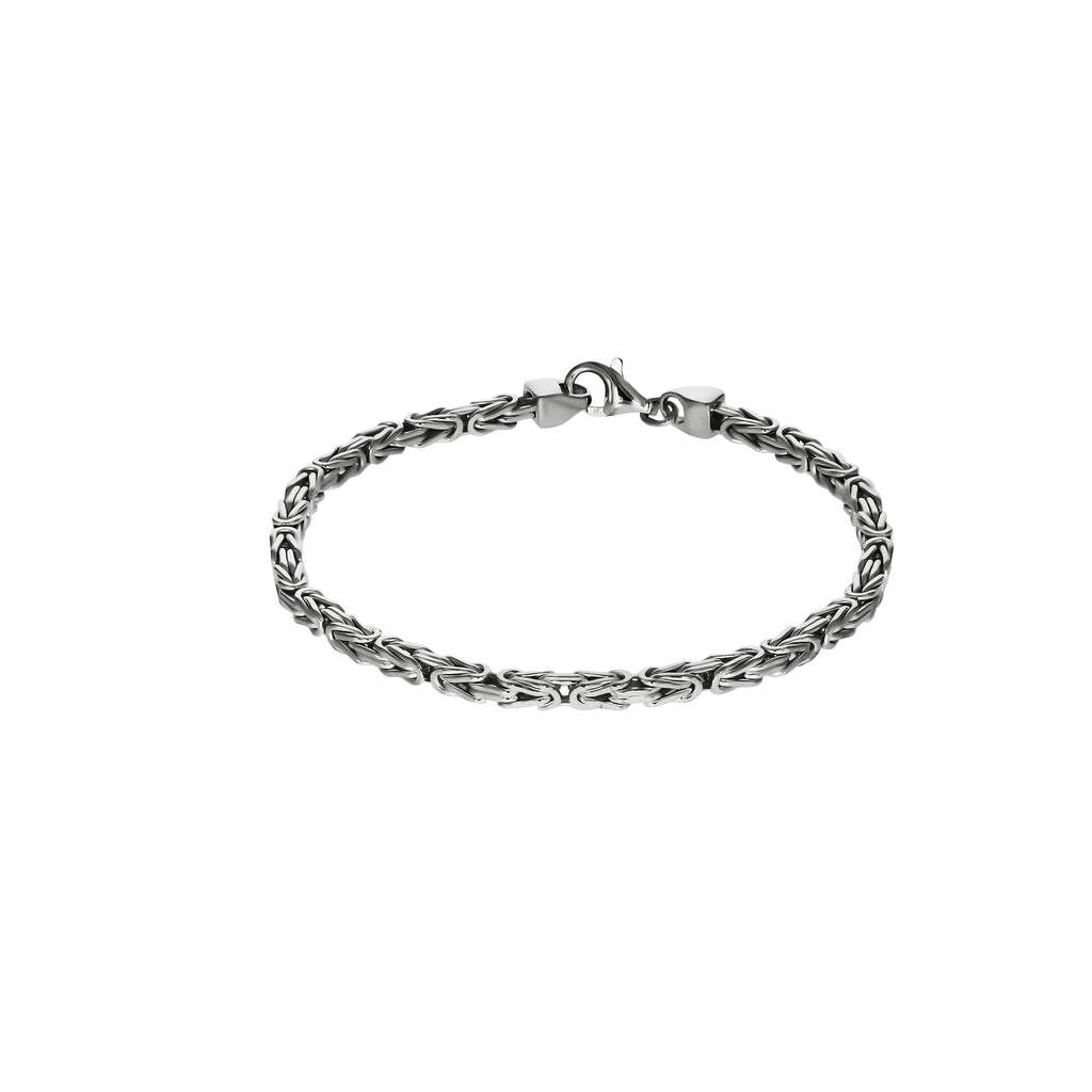 925 Sterling Königskette Armband