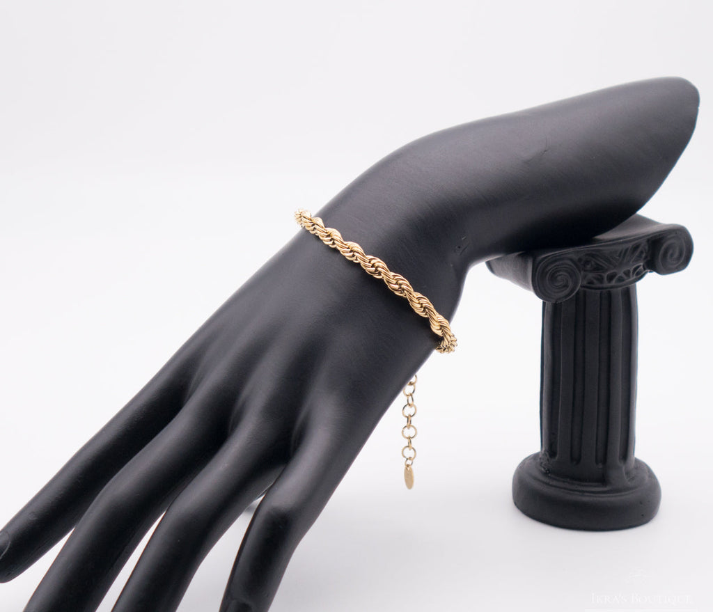 Gold Ummanteltes Elegant "Burma" Armband