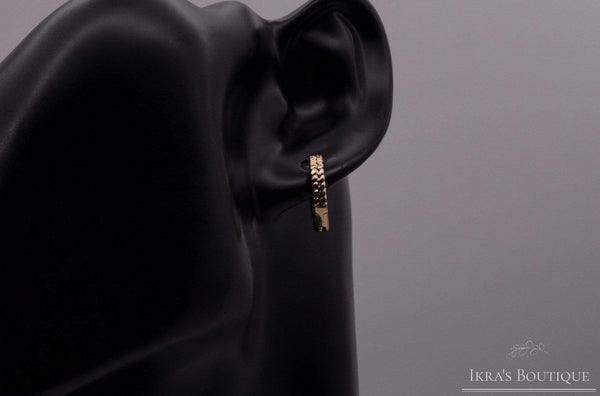 Berceste series double wrapped Design Ohrringe - Ikra's Boutique