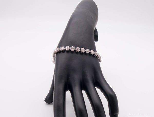 Berceste series Flower Zirkonia Armband - Ikra's Boutique