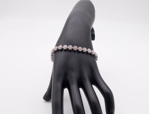 Berceste series Flower Zirkonia Armband - Ikra's Boutique