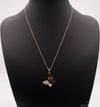 Gold ummantelte Elegant Butterfly Halskette - Ikra's Boutique