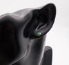 Gold ummantelte Emerald Heart Ohrringe - Ikra's Boutique