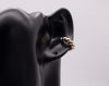 Gold ummantelte Twisted Ohrklemme - Ikra's Boutique