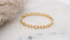 Gold Ummanteltes Chain Line Armband - Ikra's Boutique