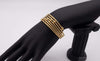 Gold ummanteltes Royal Cord Armband - Ikra's Boutique