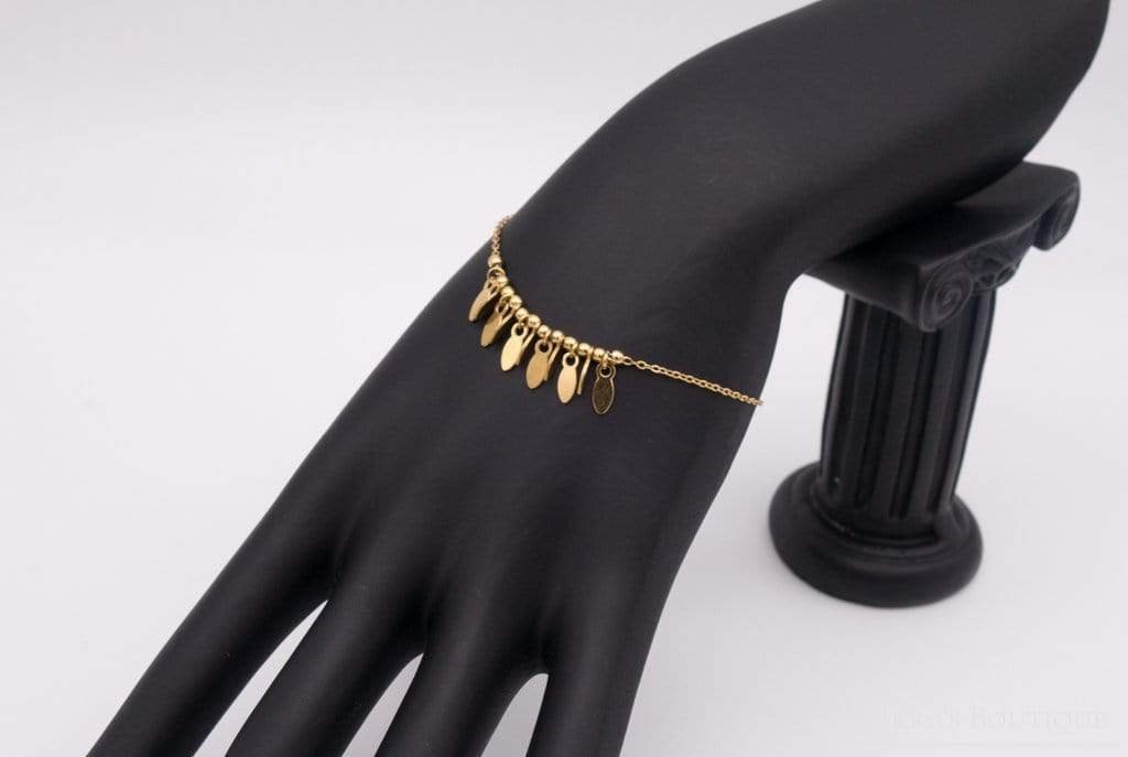 Gold ummanteltes Sage Armband - Ikra's Boutique