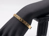 Gold Ummanteltes Single Zirkonia Römische Zahlen Armband - Ikra's Boutique
