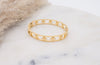 Gold Ummanteltes Star Chain Armband - Ikra's Boutique