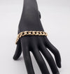 Gold Ummanteltes Thin Corded Chain Armband - Ikra's Boutique